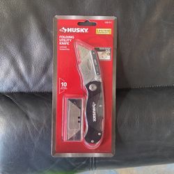 Husky Knife With 10 Blades Free 