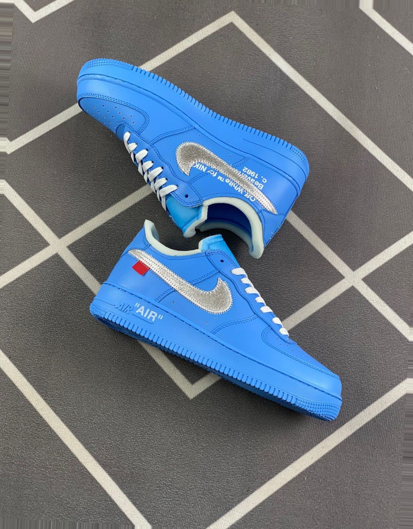 Nike Air Force 1 Low Off White Mca University Blue 22 