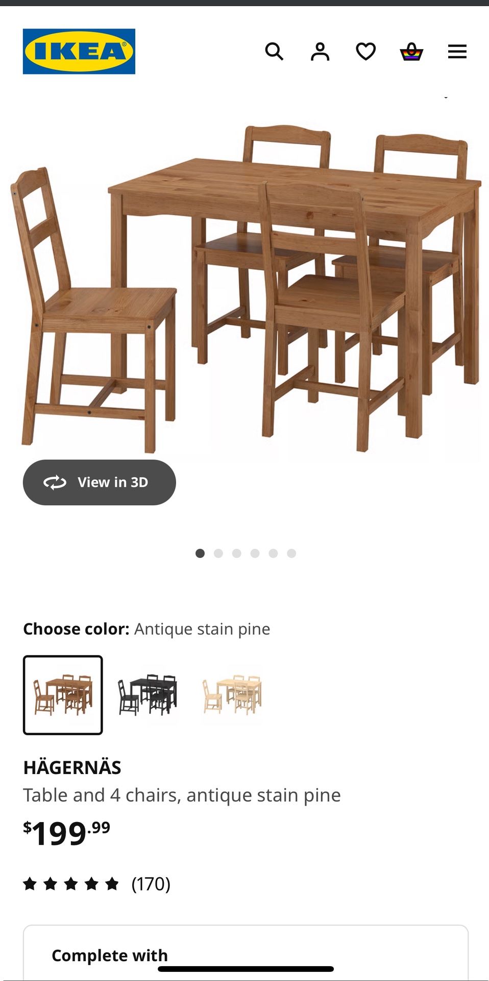 Ikea Dining table Set