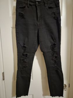Rue 21 Curvy Jeggings High rise jeans size 8 Black 