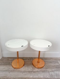 2 used side tables. Great condition, great for repurposing. Original from Target. Great deal