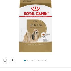 Royal Canin 2.5 Pound Shih Tzu Formula Brand New