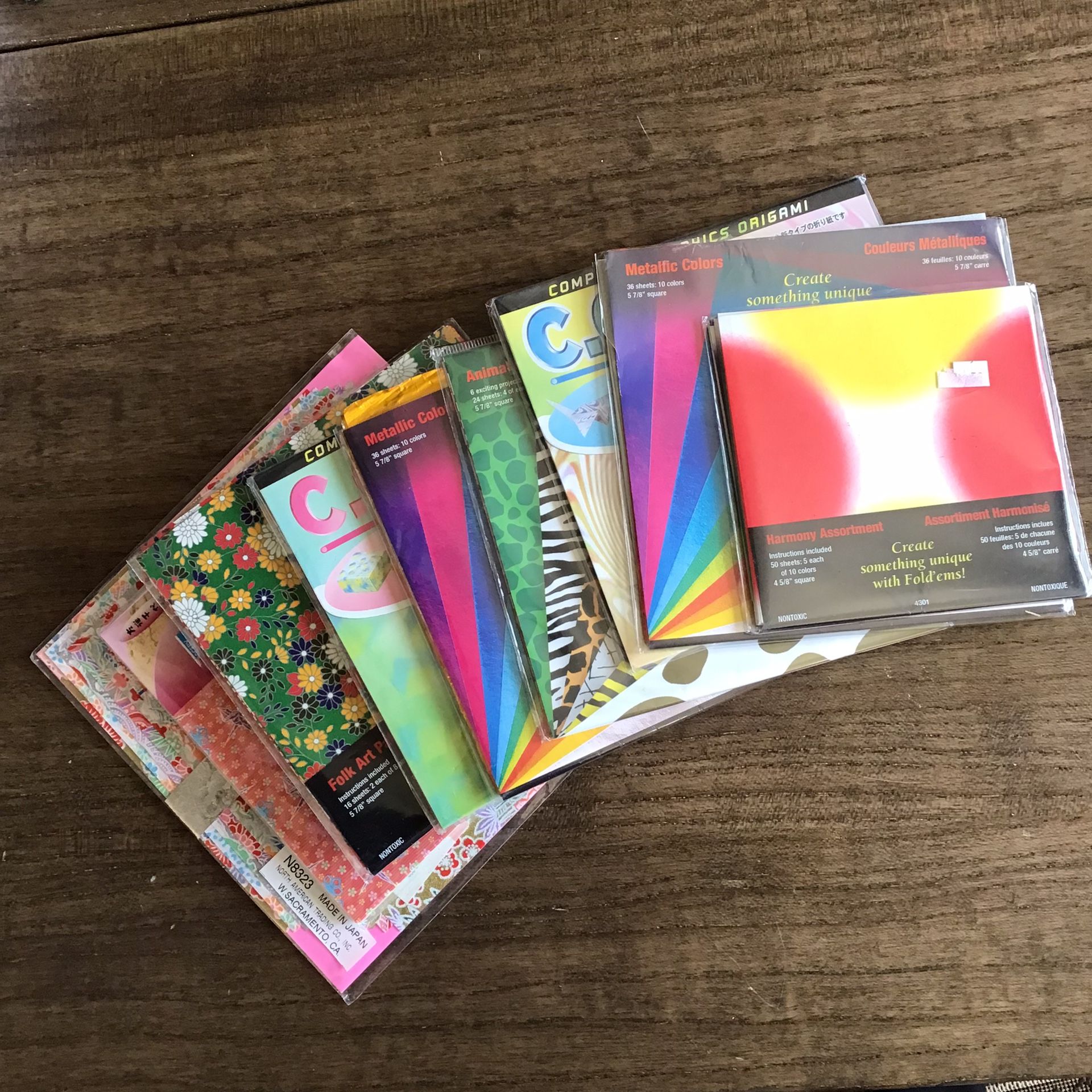 Japanese Origami Craft Paper (Set of 9)
