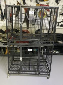 Dog kennel Homey pet Stackable Heavy duty Dog Crate Dog Kennels Stackable 