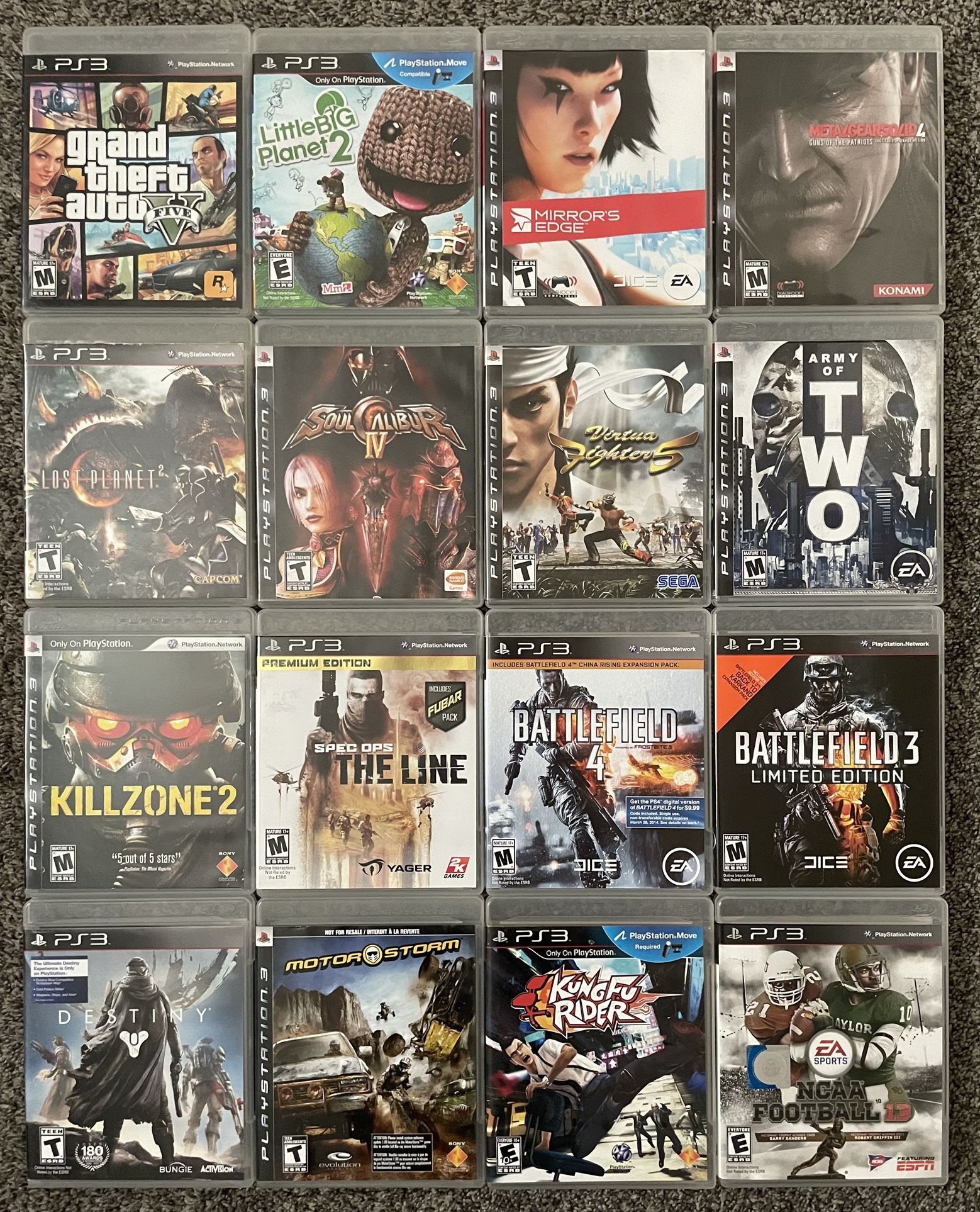 PlayStation 3 Video Games