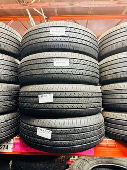 💰 Best deals are ca$h in person 4 USED TIRES P235/60R18 BRIDGESTONE ECOPIA H/L ALL SEASON 235 60 18