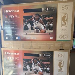 85 Tv $55 Down On Finacing Free Delivery 6 Month Warranty.  85 Hisense Smart 4k Hdtv.  