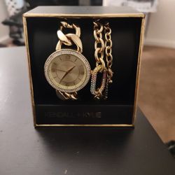 Kendall And Kylie Watch And Bracelet