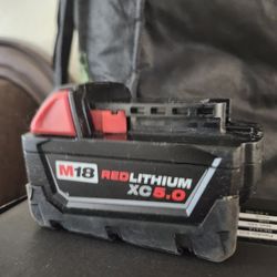 Milwaukee 18v Battery 5ah