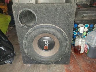 DB Drive Subwoofer in Ported Enclosure Box