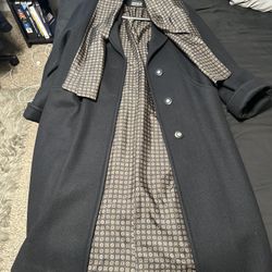 JOFELD Wool Coat And Scarf