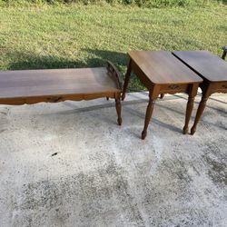 Coffee Table & End Tables 