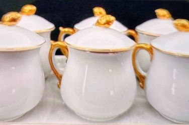 Shafford JSC Pot de Creme Set of 6