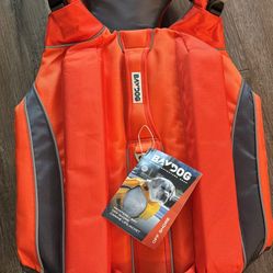 MONTEREY BAY DOG LIFEJACKET XL orange