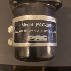 200 Amp Relay Battery Isolator 