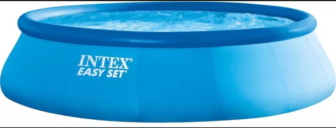 Intex 15' x 42" Easy Set Portable Inflatable Swimming Pool