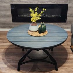 Round adjustable Hieght  coffee table