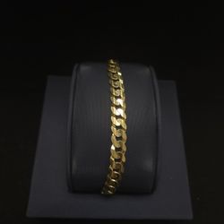 10k Gold Cuban Link Bracelet