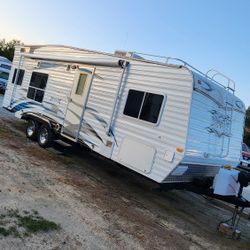 2008 Weekend Warrior Superlite SS2500 RV Toy Hauler Camper Trailer 