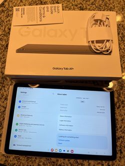 Samsung Galaxy Tab A9+ Tablet 64gb Graphite Sm-x210 Like New with box and charging cable