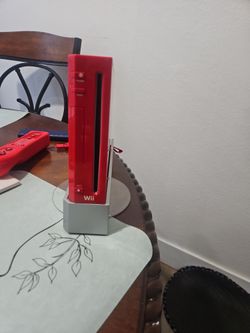 Nintendo Wii Console Red netflix Limited Edition