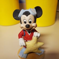 Walt Disney Mickey Mouse Scuba Diving Figurine 