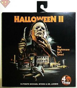 MICHAEL MYERS & DR. LOOMIS Halloween 2 1981 Movie 7" Action Figure 2pk Neca 2021