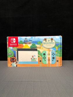 Classic Nintendo Switch Animal Crossing New Horizons Edition 