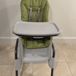OXO Kids Tot Seedling High Chair Green/gray