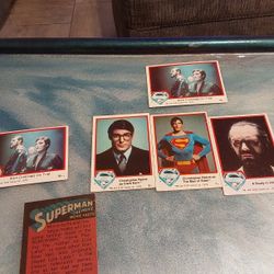 1978 Topps Movie Superman Cards