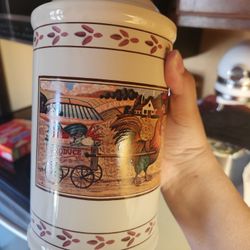Rooster Decorative Canister 