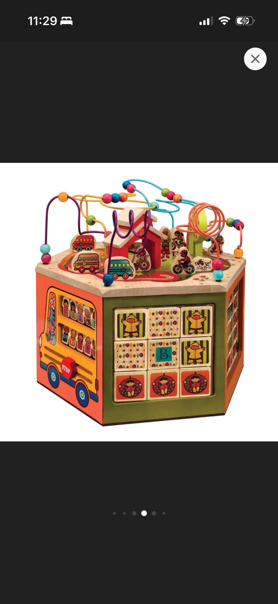 Activity Cube Toy