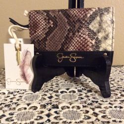 Jessica Simpson Bethany Flap Cardholder Wallet.  