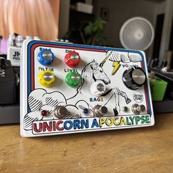 Sketchy Sounds Unicorn Apocalypse Fuzz/Distortion Guitar Pedal