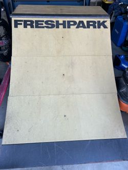 Skate ramp. Fresh Park