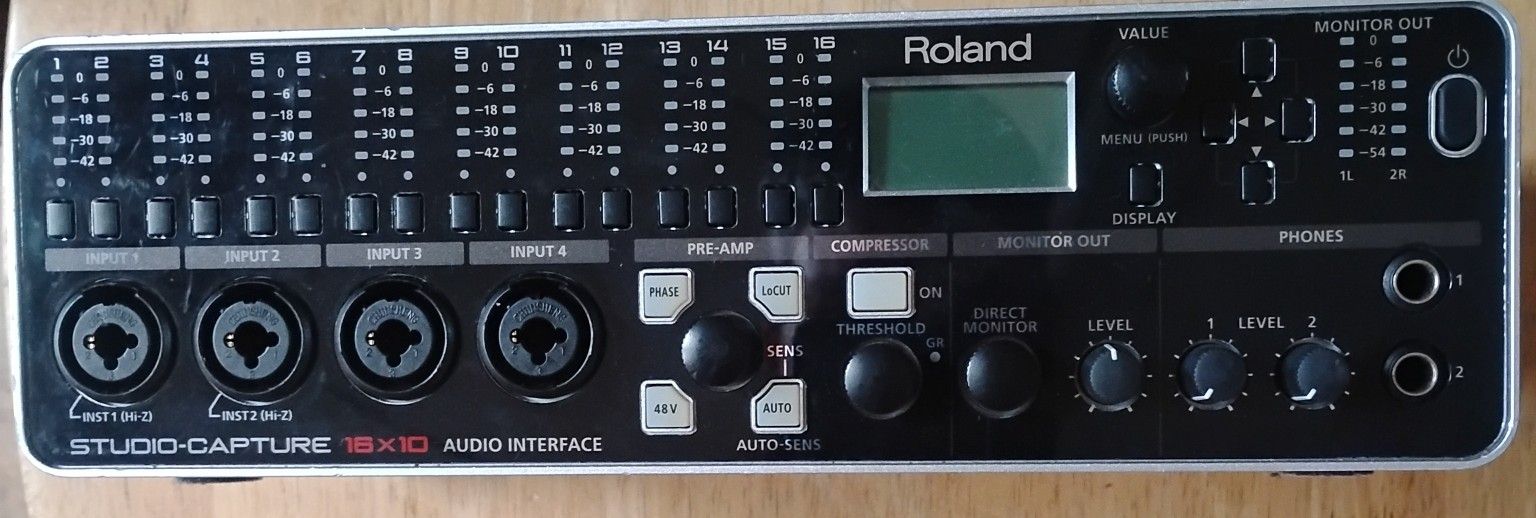 Roland Studio Capture USB Audio Interface