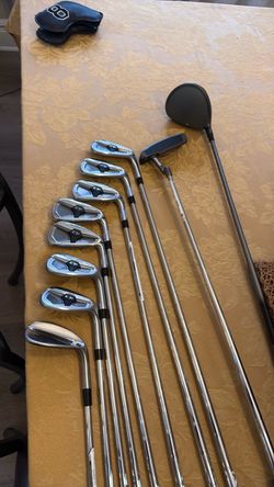 Golf Club Set with Irons, Putter, and Driver