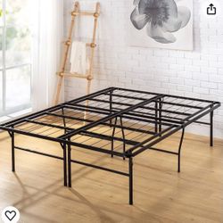 Queen Heavy Duty Metal Mattress Foundation