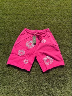 "Blossom Vibes Pink Shorts" or "Sparkle & Shine Flower Shorts"? They'd be perfect for a sunny day!