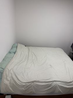 Used King Size bed with frame
