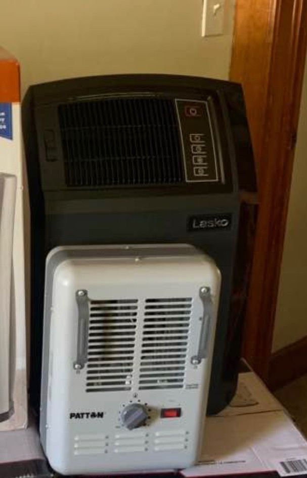 Space Heaters. Lasko. Patton.