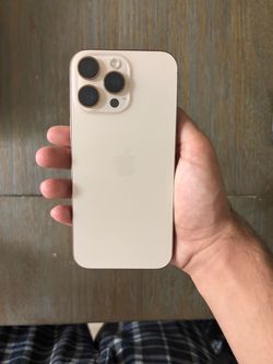 Apple iPhone 16 Pro max Desert Titanium