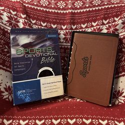 Sports Devotional Bible  $20 OBO