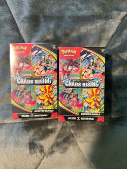 Pokémon Chaos Rising Booster Bundle Set of 2