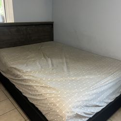 Queen Size Mattress With Frame