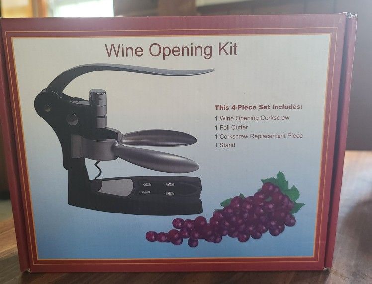 Professional Wine Opening Kit (4-Piece Set)