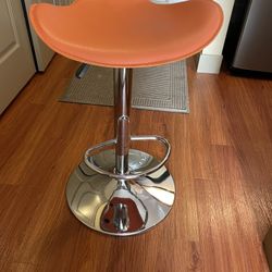 Orange Bar Chair