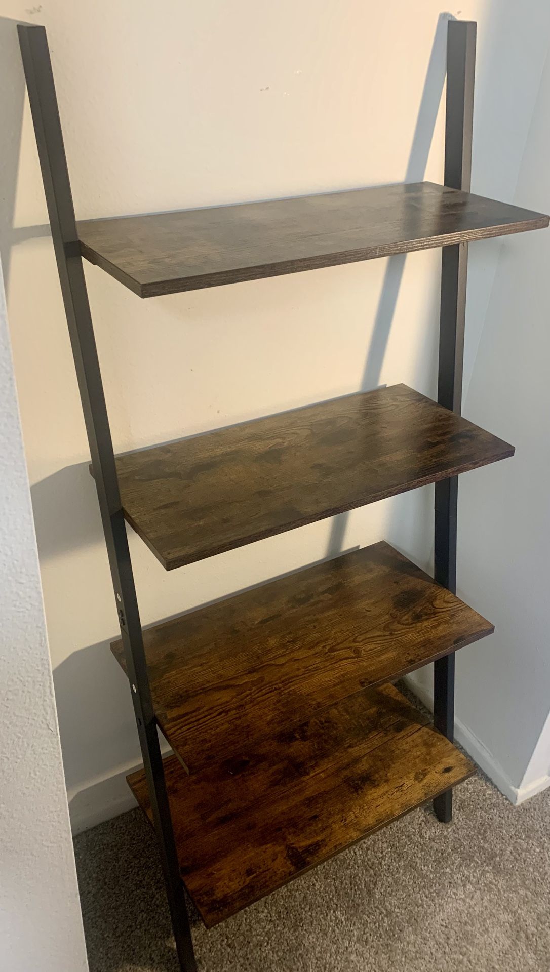Ladder Shelf, 4-Tier Bookshelf, Storage Rack - Good Condition