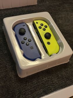 Switch JoyCons compatible with Nintendo Switch • Joy-Cons / left + right joycon • wireless yellow green blue