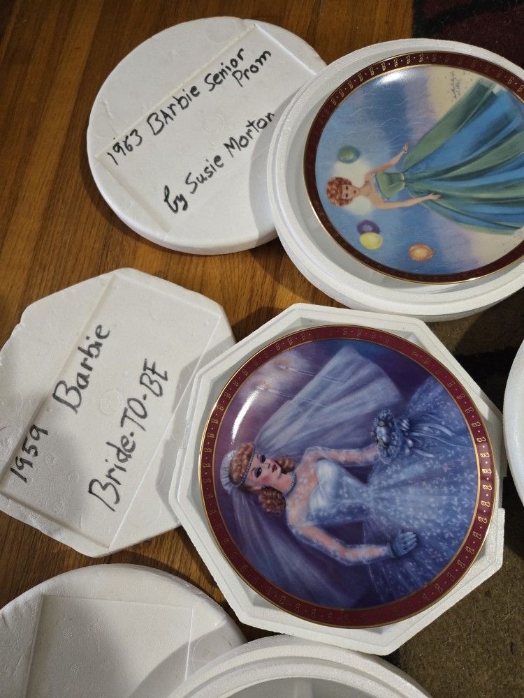 Barbie Vintage Collector Plates
